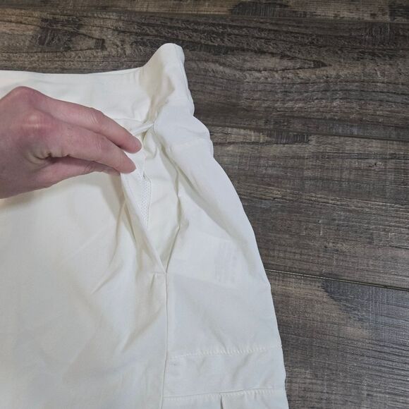 Nike Dri-fit Skort Pickleball Tennis Racket Sports White 3 Pockets Shorts Xs - Picture 5 of 12